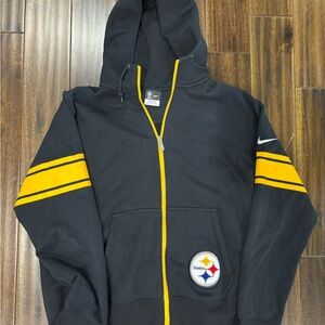 Nike Black and Yellow Pittsburgh Steelers Hoodie